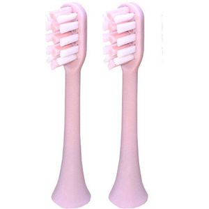 2 Stks/partij Vervanging Elektrische Tandenborstel Heads Fit Voor Xiaomi Soocas X3 Soocare Elektrische Tandenborstel Zachte Tanden Borstel Hoofd