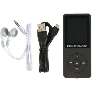 Draagbare MP3/MP4 Lossless Geluid Muziekspeler Fm Recorder Ondersteuning Voor 32G Geheugenkaart Slim1.8inch Touch Toetsen