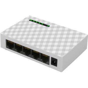 Lan Snelle Desktop Switch 1000Mbps Ethernet Hub Shunt RJ45 Netwerk Gigabit 5 Poort Voor Kantoor Zorgzame Computer Benodigdheden