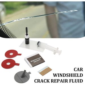 Voorruit Glas Kras Crack Reparatie Set Auto Repair Tool Auto Voorruit Crack Reparatie Vloeistof Set