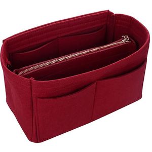 Make-Up Tas Cosmetische Gevallen Vilten Tas Organizer Insert Cosmetische Zakken Make-Up Case Reizen Toilettas Handtassen Organizer