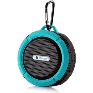 C6 Draagbare Mini Bluetooth Speakers Outdoor Stereo Hoparlor Ondersteuning TF Card met Houder Haak MP3 Muziekspeler