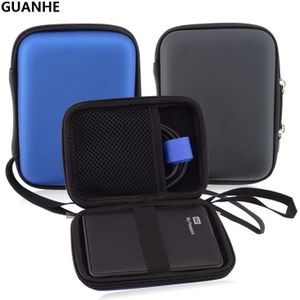 GUANHE Carry Case Cover Pouch voor 2.5 inch Power Bank USB externe WD HDD Harde Schijf Beschermen Protector Bag Case Behuizing
