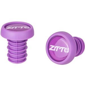 Ztto Silicagel Mtb Road Fiets Stuur End Pluggen Stuur Caps Pvc Handgreep Bar End Stoppers