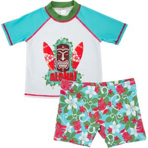 Kinderen Kids Jongens Badmode Baby Zomer Cartoon Bloemen Tops + Shorts Badmode Set Outfit Zwemmen Pak Voor Maillot De bain # Y2