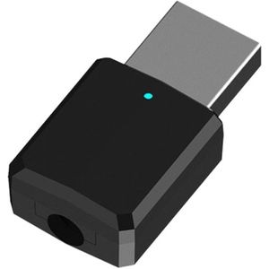 Draagbare Mini 2In1 Bluetooth 5.0 Zender Ontvanger 3.5Mm Aux Usb Draadloze Stereo O Adapter Voor Home Tv Mp3/4 Pc Auto