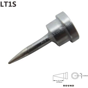 5Pcs Weller LT1S Conische 0.2Mm 0.008 ""Solderen Tip Voor WP80 WSP80 WSFP8 WD1000 WD2000 WSD81 WS81 WSF81D8 WS81D5 Soldeerbout Tip