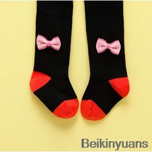 Katoenen Baby Meisje Panty Panty Mode Wilde Kleuraanpassing Boog Meisje Panty Kinderen Meisje Kous