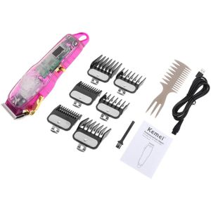 Draadloze Tondeuse Draagbare Elektrische Pro Trimmer Draadloze Haar Knippen Kapper Baard