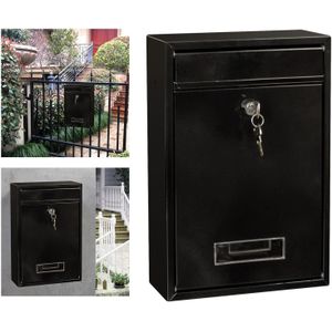 Mailbox - Muur Gemonteerde - Anti-Roest - Regendicht - Afsluitbare Mail Box - 2 Sleutels