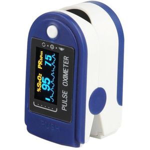 Draagbare Blood Oxygen Monitor Pulsoxymeter Bloed Zuurstof Hart Ritme Verzadiging Monitor Scherm