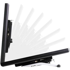 Sterke Aluminium Monitor/lcd-scherm stand arm (flexibele 0-90 graden, geschikt voor al onze displays)