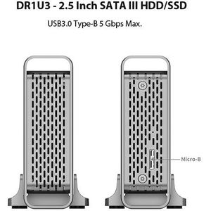 Yottamaster 2.5 3.5 Inch Harde Schijf Behuizing Hdd Ssd Sata 6Gbps 10Gbps Hdd Case Type-C type-B 12V2A 7-9.5Mm 7-15Mm Enclosur