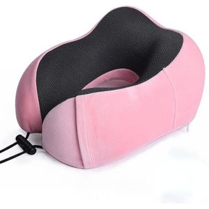 U-vormige Slapen Vliegtuig Kussen Cervicale Gezondheidszorg Beddengoed Traagschuim Nek Kussens Soft Travel Kussen Massage Nekkussen