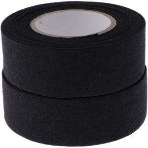 Premium Katoenen Doek Hockeystick Tape Of Shin Tape-2.5Cm X 10M, 2 Pack, kiezen Kleuren-Hoge Sterkte En Duurzaam