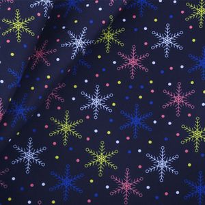 50*145Cm Kerst Patroon Polyester Katoen Patchwor Gedrukt Voor Tissue Kids Home Textiel Voor Naaien Pop Jurk gordijn
