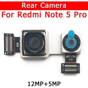 Originele Achteruitrijcamera Voor Xiaomi Redmi Note 5 Pro Note5 5Pro Back Belangrijkste Big Camera Module Flex Kabel Vervanging Spare onderdelen