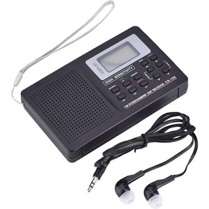 Mini Fm Radio Draagbare Radio Ontvanger Ondersteuning Am/Fm/Sw/Mw/Lw Volledige Frequentie Radio ontvanger Ondersteuning Wekker Voor Ouderen