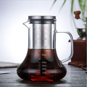 Fabrikant Hoge Borosilicaatglas Koffie Pot Koffie Delen Pot Koude Extractie Glas Koffie Pot Theepot