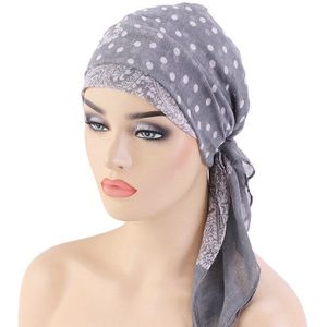Bohimina Stijl Gedrukt Voile Hoofddoek Motorkap Voor Vrouwen Islamitische Hijab Headwraps Multifunctionele Moslim Sjaal Tulband Haar Sjaals