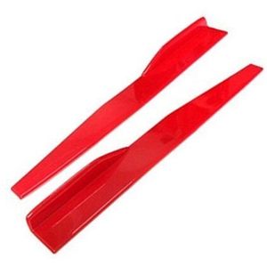 2 Stuks Car Side Rok Bumper Diffuser Spoiler Schorten Voor Mercedes Benz W211 W203 W204 W210 W205 W212 W220 Amg jaguar Xe Xf Xj