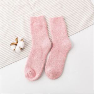 Rusland Super Dikker Effen Sokken Merino Wol Konijn Sokken Tegen Koude Sneeuw Sokken Winter Gelukkig Grappig Sokken Vrouwelijke Vrouwen Sokken