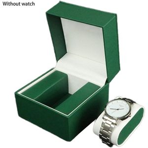Pu Zakhorloge Geschenkdoos Quartz Horloge Ketting Ketting Box Voor Mechanic Horloge Horloge Black Container