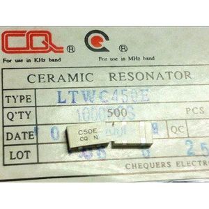 50 PCS Originele spot LTWC450E 450 KHZ SMD 4 voet Intercom filter