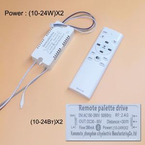 App Controle Led Transformator Dimbare & Kleur Verwisselbare Led Driver 2.4G Remote Lamp Adapter Voor Kroonluchter Plafondlamp Downlight