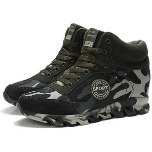 Vrouwen Schoenen Mode Wig Platform Sneakers Camouflage Canvas Schoenen Hoge Top Casual Lente Lace Up Vrouwen Gevulkaniseerd Schoenen