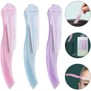 3Pcs Multifunctionele Scheerapparaten Draagbare Trimmers Opvouwbare Facial Scheermessen