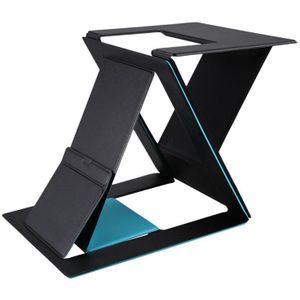 Computer Stand Multifunctionele Opvouwbare Verstelbare Notebook Beugel Draagbare Standaard Houder Voor Laptop Tablet Blauw