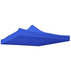 10X10Ft Luifel Top Vervanging Patio Outdoor Zonnescherm Tent Cover Blauw