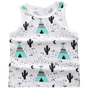 Zomer Stijl Baby Vest Katoenen Ondergoed Mouwloze Tanks Tops Voor Meisjes En Jongens Kids Kinderen Kleding Tops Hemden Vest