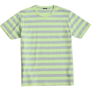 Simwood Zomer Groene Gestreepte T-shirt Mannen Mode 100% Katoen Plus Size Tops Bijpassende Paar T-shirts Tees SJ150119