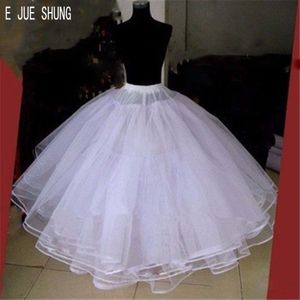 E Jue Shung Bruiloft Petticoat Wit Zwart Hollow Out Birdcage Bridal Onderrok Korte Petticoat Ruches Rockabilly Crinoline