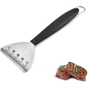 1Pc Grill Bakplaat Schraper Plastic Handvat Bbq Bakplaat Schraper Bakplaat Cleaner Schraper Bbq Gereedschap Accessoires