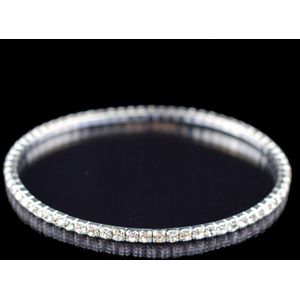 Ylioye Sieraden Enkelbanden Voor Vrouwen Voet 1/2/3 Rijen Crystal Stretch Enkelband Rekbaar Barefoot Sandalen Armband Enkel De Vrouwelijke