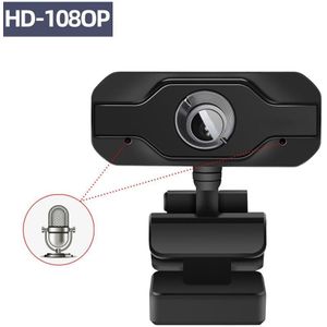 Hd Webcam 1920*1080 Noise Cancelling Microfoon Mini Computer Camera Voor Desktop Laptop