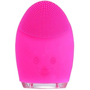 Siliconen Gezicht Cleaning Mini Elektrische Massage Borstel