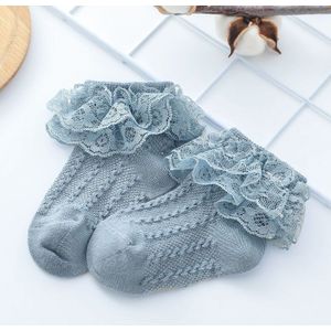 Lente Zomer Baby Meisje Sokken Kant Ruche Kinderen Korte Sokken Zoete Prinses Zachte Katoenen Sokjes Voor Baby Peuter 6-12M