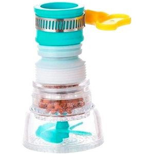 Huishouden Keuken Kraan Filter Draaibare Tap Water Sprinkler Splash-Proof Water Saver Met Gesp Douche