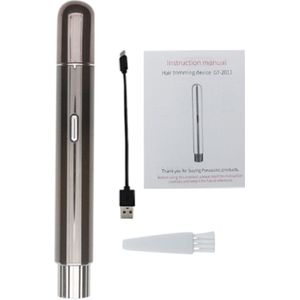 Elektrische Wenkbrauw Trimmer Eye Brow Epilator Scheerapparaat Pijnloos Make Up Gezicht Haar Remover Usb Oplaadbare Draagbare Tool Voor Vrouwelijke