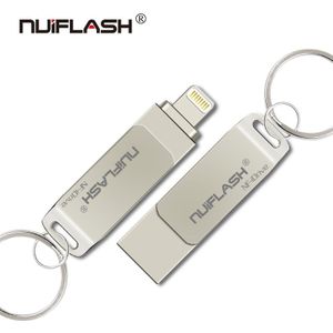 Otg Usb 3.0 Voor Iphone Flash Drive 128Gb 64Gb Pen Drive 32Gb 16Gb Memory Stick Usb stick Voor Iphone/Ipad/Mac