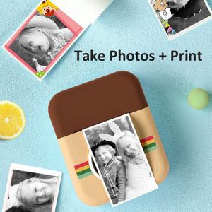 Kinderen Camera Instant Print Camera Voor Kinderen 1080P Digitale Camera Met 3 Rolls Foto Papers Kind Speelgoed Camera Voor verjaardag