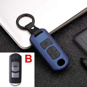 Abs + Siliconen Auto Afstandsbediening Key Case Fob Cover Voor Mazda 2 3 6 Atenza Axela CX-3 CX3 CX-5 CX5 cx 5 CX7 CX8 CX9 MX5