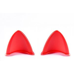 Motorhelm Kat Oren Leuke Elektrische Auto Motocross Stickers Rijden Styling Universal Helm Decoratie Accessoires