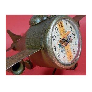 Vintage Horloge Vliegtuig
