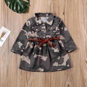 Pudcoco Peuter Baby Boy Kids Lange Camouflage Tops + Riem Zomer Outfits Kleding 2 Stuks Zomer Kleding