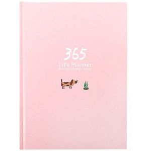 jaarlijkse salaris Creatieve Jaar Plan Notebook 365 Dagen Innerlijke Pagina Maandelijkse Dagelijkse Planner Dagboek Notebook Agenda